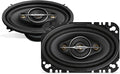 A-Series Standard TS-A4671F 4” x 6” 4-Way Speakers (Pair) – 210W Max, Balanced Sound + Smooth Treble, Enhanced Bass, Great Stock Replacement