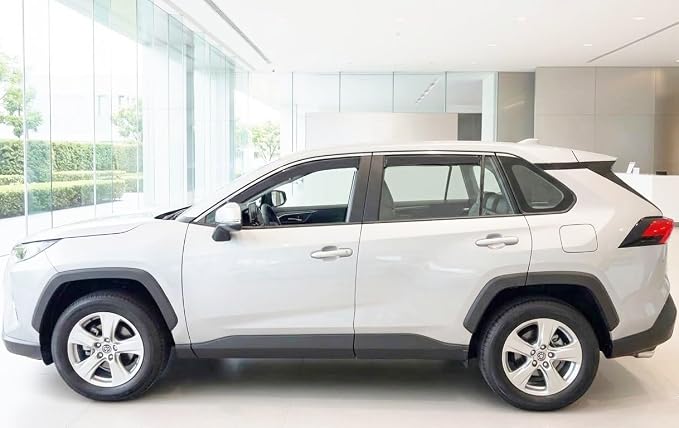 2019-2025 in-Channel Rain Guards Side Window Visor Deflectors for Toyota Toyota Rav4 SE XSE LE XLE Adventure Limited Hybrid 2020 2021 2022 2023 2024