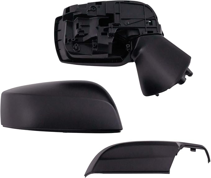 Passenger Side Power Heated Paint to Match Mirror Smooth Black Compatible with 2016-2017 Subaru Crosstrek 2015-2016 Impreza 2015-2021 WRX 2015 XV Crosstrek SU1321134
