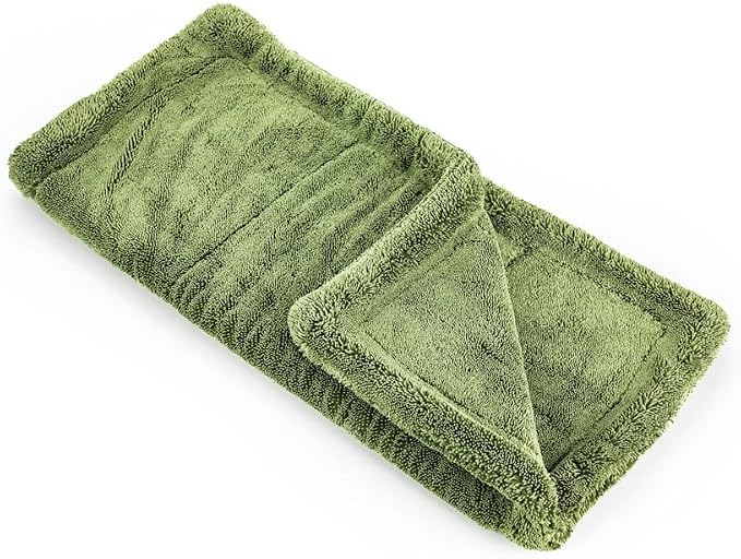 The Liquid8r M22, Absorbent 70/30 Blend Microfiber Drying Towel for Cars, Trucks, and SUVs, Safe for Detailing, Scratch-Free, Twist Loop, 2200 GSM, 20x20 Inches, Camo