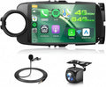 4G+64G Android Stereo for Toyota Yaris 2012-2017 9 Inch IPS Touch Screen Head Unit with Wireless Carplay Android Auto GPS WiFi DSP Bluetooth FM RDS Backup Camera