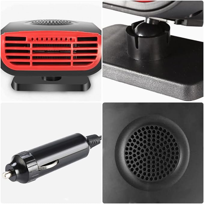 Car Heater, Car Heater Defroster With 2 in 1 Heating/Cooling, Anti-Fog Plug in Cigarette Lighter for Car Defroster Windshield Fast Defogge, Suitable for Cars and SUV