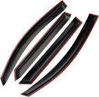 Tape-On Side Window Visor Deflectors Rain Guards Designed for Hyundai Tucson 2016-2021 SE SEL Value Limited Sport Ultimate 94457