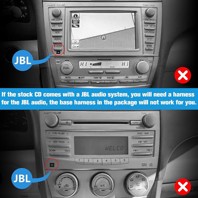 5G WiFi 64G ROM Car Radio Stereo for Toyota Camry 2006 2007 2008 2009 2010 2011 Wireless CarPlay Andriod Auto with SWC GPS Navigation DSP BT FM Rearview with Backup Camera