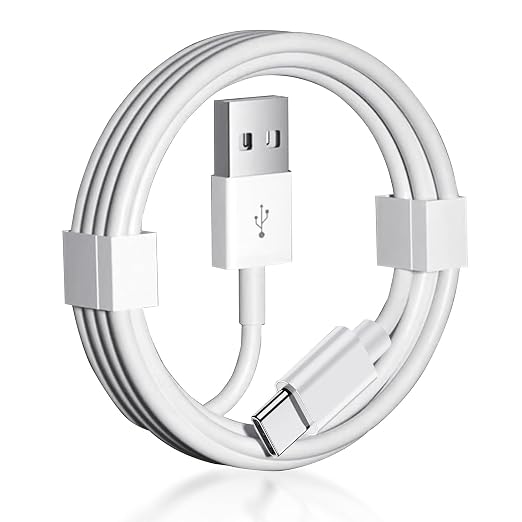 3 Pack Car Carplay Cable USB A to USB Type C Charging Charger for iPhone 17 Air/16E 16 15 Pro Max Plus Data Cord,iPad Pro 12.9 11, Air 5 4 Mini 6,Samsung Galaxy Tab A7 A8 A9 S10+ S9 S8 S7 Note 10 S10
