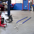 Tire Mount Demount Tool Kit Steel Manual Tire Changer w/Bead Keeper, Tubeless Truck Bead Breaker, 17.5''-24'', Assembly Tool Equipped, Blue