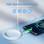 2 Pack iPhone 15 Carplay USB Cable for iPhone 16E 16 15, 16 15 Pro Max, 15 Plus Car Charger, iPad Pro 12.9/11, iPad 10 Generation, iPad Air 5 4 Generation, Mini 6 Generation Fast Charging Cord