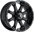 ASSAULT BLACK 18X9 8X6.5 +18mm (5.70"B/S)