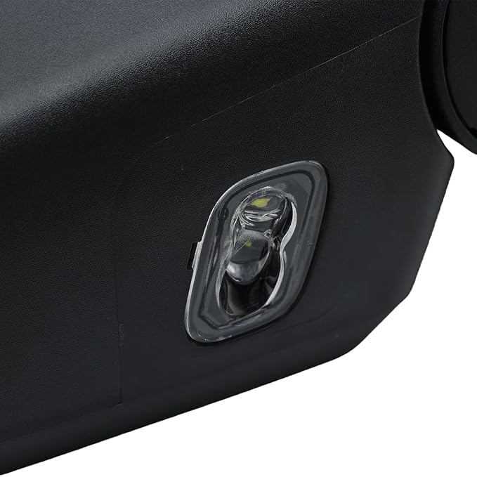 16 Pins Right Chrome Side Mirror Assembly For Ford F-150 F150 2015-2020 | Power Folding, Heated, W/ Blind Spot, Memory, Passenger Side, FO1321529