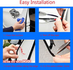 16ft 5M U Shape Car Door Moulding Rubber Scratch Protector Strip Edge Guard Trim Seal Gray | 16ft 5M U Shape Auto Rubber Protect Stripping Anti-Scratch Anti-Collision Guards Gray