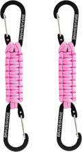Paracord Keychain Carabiner Clip, D Ring Lanyard Hanger Stroller Hook for Water Bottle, Key, Backpacks, Men, Women