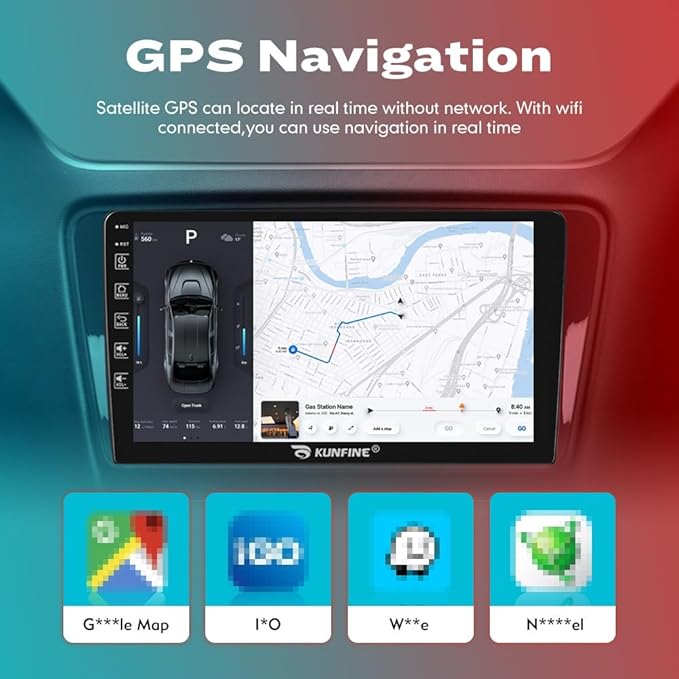 for Kia Rio 2012-2015 LHD Car Android Navigation Stereo GPS Radio Reverse Camera Display 9" IPS Touchscreen Headunit Tablet Pad Media Player, if Applicable Quad Core 2G+64G