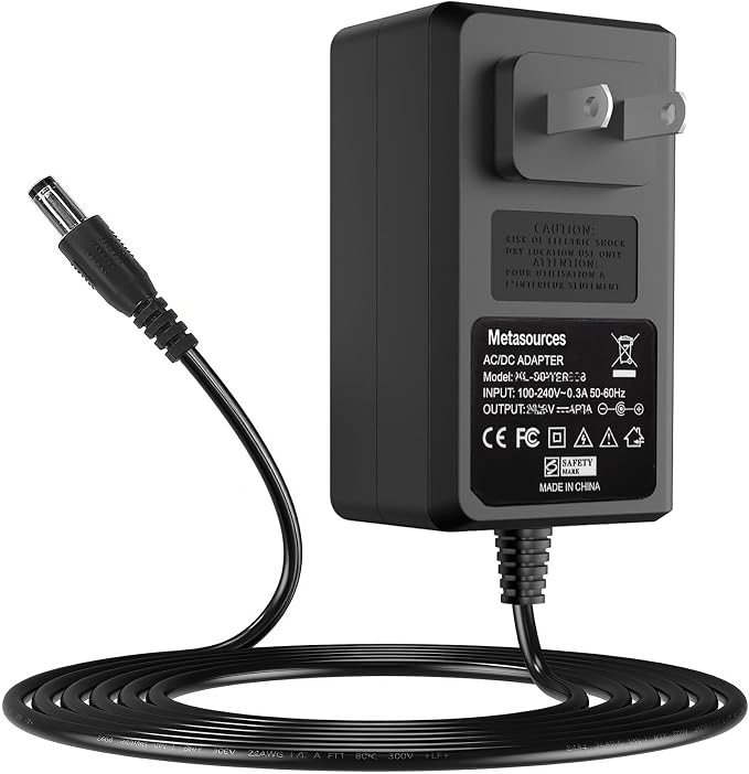 12V Charger for Snailax SL-262P SL-262M Heat Massage Seat Support Pad Neck | Cushion Memory Foam Lumbar Vibration Massage Massager AC/DC Adapter Power Supply