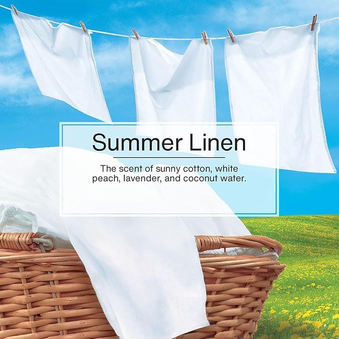 Cardboard Hanging Car, Home & Office Air Freshener, Summer Linen (Pack of 24)