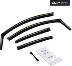 in-Channel Incredibly Durable Rain Guards for Toyota Corolla 2020-2026 Sedan, Original Window Deflectors, Vent Window Visors, Vent Deflector, 4 pcs. - 620374