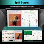Car Stereo Radio for Jeep Wrangler JK Compass Grand Cherokee Dodge Ram 1500 with GPS FM Bluetooth CarPlay and Android Auto