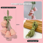 Rear View Mirror Accessories - Cute, Handmade Knitted Pendant Ornament, Kawaii Car Decor for Car & Home Decorations
