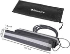 Magnetic Removable Car Door Dent Protector PU Leather Car Door Ding Protector Ding Bumper Guard for Vehicles Black(Pack of 2)
