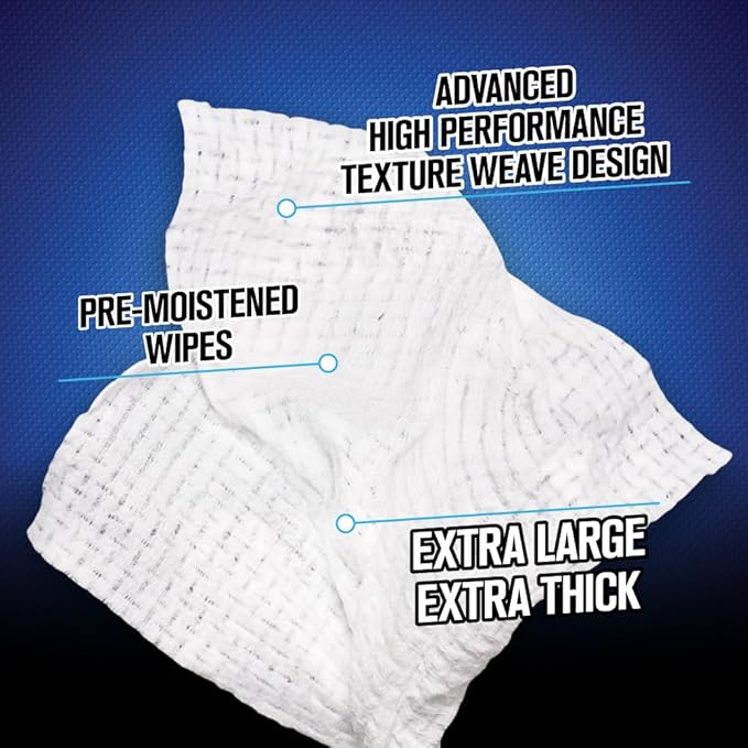 Total Interior Cleaner & Protectant Canister Wipes, Great for Cars, Trucks, SUVs, RVs, & More (30 Ct) - PMWCSPI22030