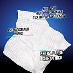 Canister Wipes - Total Interior Cleaner & Protectant, Great For Cars, Trucks, SUVs, RVs, & More (60 Ct)