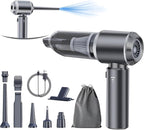Car Vacuum Portable Cordless 20000PA High Power 4-in-1 Compressed Air Duster & Air Blower & Pump Hand Held Vacuum with Brushless Motor for Car, Home, Office,Camping Ideal Gifts for Men & Women