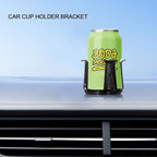 Zpana Car Slim Can Cup Holder Adapter, 2PCS Vehicle Energy Drink Holder Insert, Reversible Wiggle Free Automotive Cup Holder Expander Accessories, Universal for SUV, Sedan, Truck(2PCS)