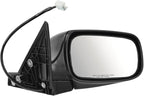 Passenger Side Mirror Assembly Electric Adjustment Non-Heated No Memory Textured Compatible with 2004-2007 Subaru Impreza SU1321112