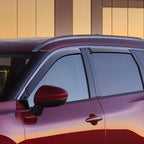 in-Channel Rain Guards Fit for Nissan Rogue 2021 2022 2023 2024 2025 2026, Extra Durable Side Window Deflectors 2021-2026 Rogue Wind Deflectors Rain Guard Black 4 PCS
