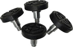 4pc 35mm Car Lift Pad Rubber Tray Heightening Feet Plus High Leg Pads Shaft Diameter