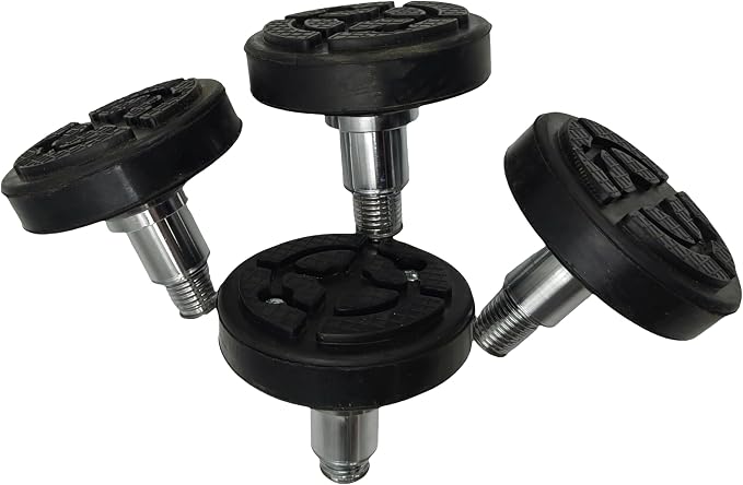4pc 35mm Car Lift Pad Rubber Tray Heightening Feet Plus High Leg Pads Shaft Diameter