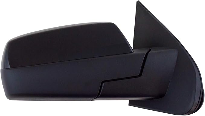 Right Mirror Manual, with Smooth Black Cover Passenger Side Compatible with 14-18 Sierra 1500 15-18 Sierra 2500 HD 3500 HD Silverado 1500 Silverado 2500 3500