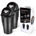 Cup Holder Trash Can, Leakproof Car Trash Can with Lid, Trash Bin for Car Accessories, Mini Garbage Bin Organizer for Automotive Office Home Kitchen, Applicable to Women and Men