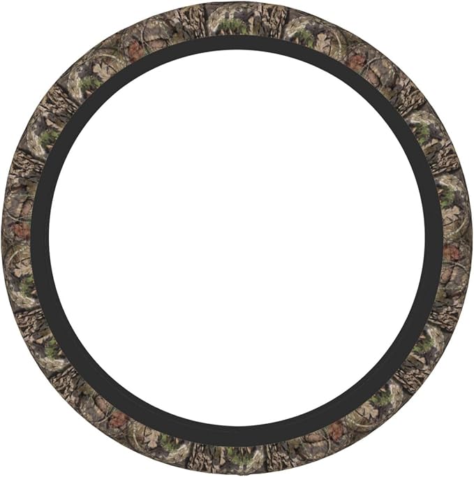 Camo Camouflage Forest Steering Wheel Cover For Women Men Girls Car Accessories Decor Anti-Slip Neoprene Auto Steering Wheel Covers Protector Universal 15 Inch