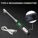 Chrome Plated Steel Dual Head Tire Inflator - 150 PSI, Backlight LCD & Flashlight, Rechargeable for Semi, Truck, RV & Cars