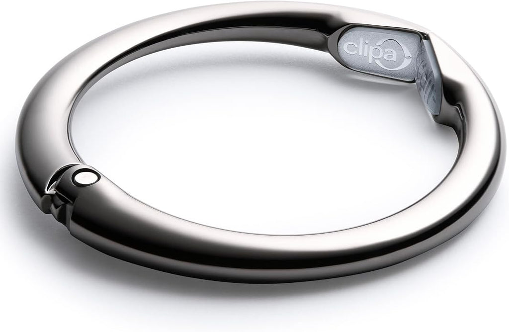 Bag Hanger Collection, The Ring that Opens into a Hook, Auto Closes | Holds 15 kg, Needs only 10mm to Hang a Hand Bag, Easy to Use with One Hand, The Instant Bag Hanger, 3 yr Warranty
