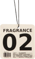 Air Freshener in Fragrance 02 | Hanging Odor Eliminator for Cars, Closets & Drawers | Juniper, Green Floral, Sheer Woods, Patchouli & Sandalwood | Vegan, Non-Toxic, Cruelty-Free