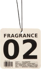 Air Freshener in Fragrance 02 | Hanging Odor Eliminator for Cars, Closets & Drawers | Juniper, Green Floral, Sheer Woods, Patchouli & Sandalwood | Vegan, Non-Toxic, Cruelty-Free