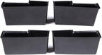 Car Front Rear Door Storage Box Compatible with Ford Maverick 2022-2026, 4Pcs Door Storage Box Glove Organizer Tray Door Organizer Handle Pocket Tray Insert Glove Pallet Tray Interior Accessories