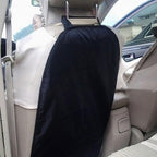 2pcs Car Seat Back Protectors Kick Mats for Black Waterproof Oxford Fabric Vehicle Seat Back Kick Guards for Family Travel