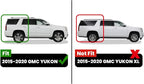 Floor Mats & Cargo Liner 2015-2020 & Only 7/8 Seats (Not for 9 Seats) for Chevrolet Chevy Tahoe/GMC Yukon(Only Yukon, Not Fit Yukon XL), All Weather TPE Custom Fit Car Floor Liners