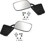 Driver and Passenger Side Mirror Assembly Set Manual Paint to Match Compatible with 73–86 Chevrolet C10 K10 Pickup 73–86 Chevrolet Suburban C10 K10 73–91 GMC Jimmy