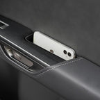 4PCS Car Door Organizer Tray for NX 2022 2023 2024 2025 Front & Rear Door Pocket Inner Organizer Trays TPE for NX 250 NX 350 NX 350h 450h+ Accessories Black