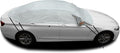 Safe View Half Car Cover Top Waterproof/Windproof/Dustproof/Windshield Cover Snow Winter Summer (Sedan 3L)