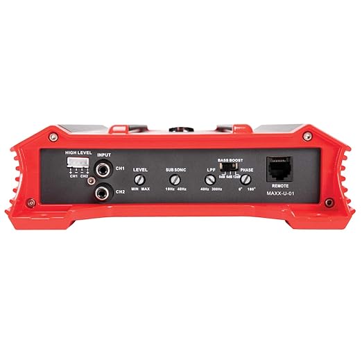 Ground Pounder GP-1500.1 1500 Watt Monoblock Amplifier