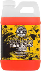 Bug & Tar Wash Heavy Duty Bug, Tar, Grime, Tree Sap & Bird Dropping Remover - Safe for Paint, Glass, Chrome, Plastic & All Exterior Surfaces (64 oz) CWS_104_64