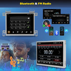 4Core 64G Android 14 Car Radio for Dodge Charger 2011-2014 with Wireless CarPlay and Android Auto, 8.4 Inch Touchscreen for Charger Car Stereo Head Unit w/Bluetooth GPS WiFi FM SWC Mirror Link Camera