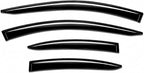 2025 2026 Tape-On Rain Guards for Toyota Camry Side Window Visor Deflectors, LE SE XLE XSE Nightshade, Durable Tinted Vent Shades