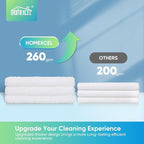 White Microfiber Cleaning Cloth, 12 Pack Premium Microfiber Towels for Cars, Lint Free, Scratch-Free, Highly Absorbent, Reusable Cleaning Rags for Car, Household, Kitchen, Window, 11.5"X11.5"