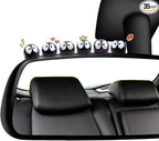 Cute Soot Sprites,35 Pcs Automotive Interior Decoration Accessories for Car Rearview Mirror and Dashboard,Cute Anime Decor for Home Garden Office,Funny Ornament Gifts(Black)