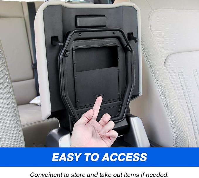 Center Console Hidden Organizer for Land Rover Defender Accessories Defender 90 110 130 2020-2025 2026 Armrest Hidden Storage Box Compartment